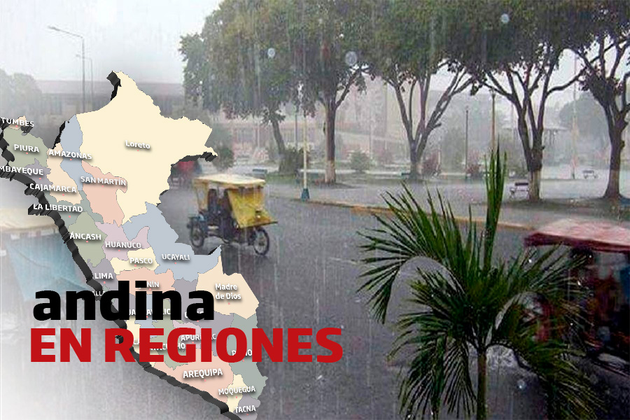 Andina en regiones: Senamhi anuncia fuertes lluvias en Ucayali